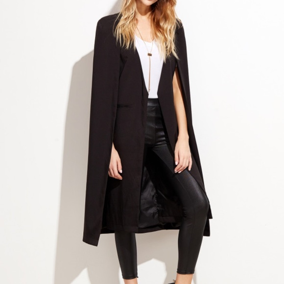 SALE! Midnight Cape Blazer - Picture 2 of 8